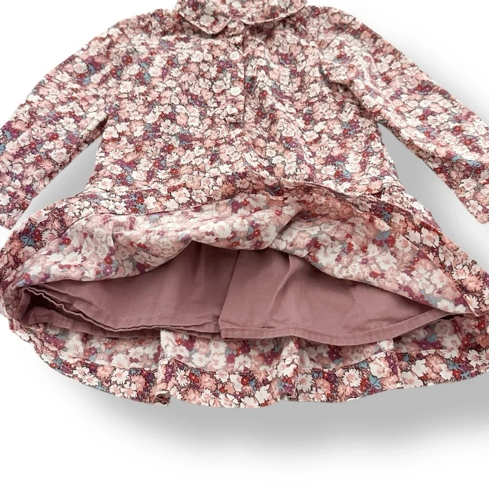 baby GAP | Floral Drop Waist Shirt Dress (18-24 mos)